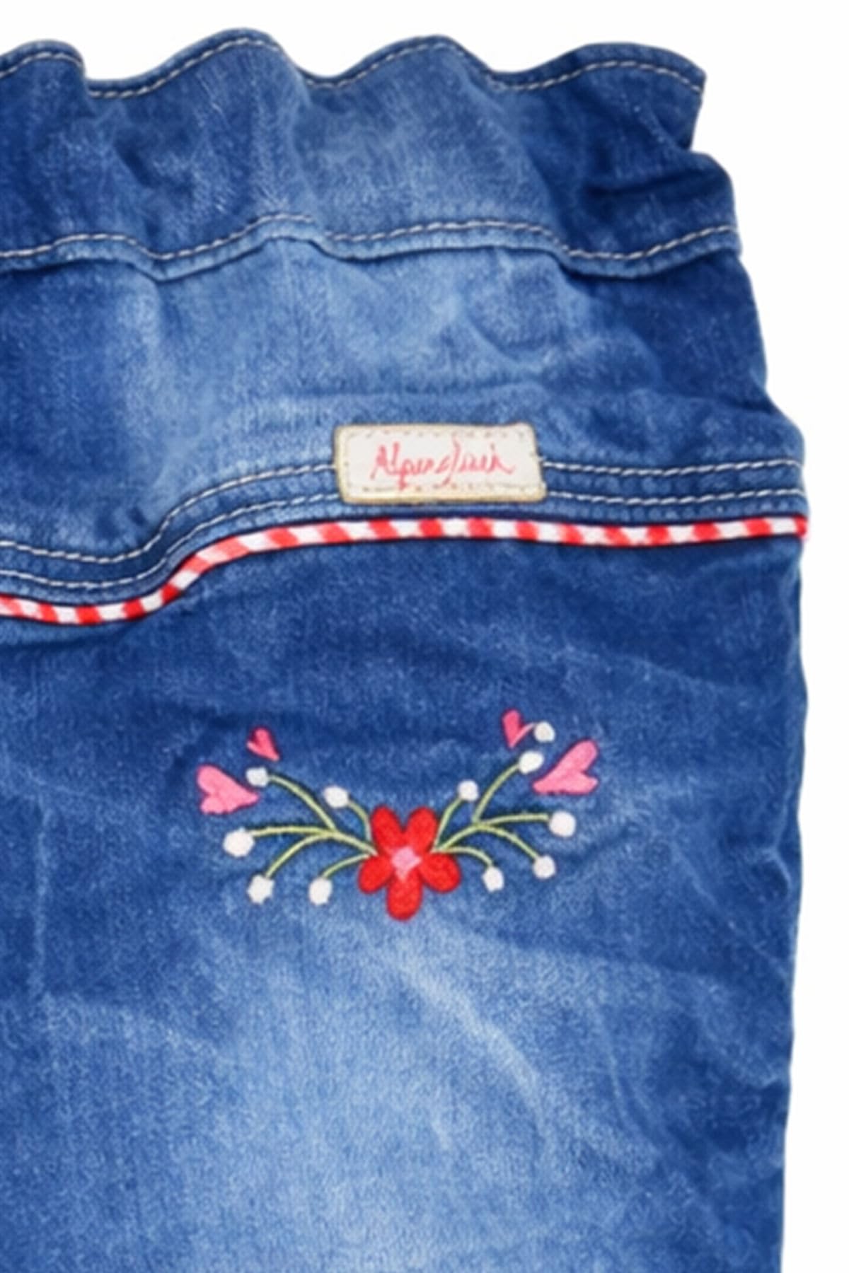 BONDI Baby Mädchen Jeans Lausmadl 86684 | Blue Denim