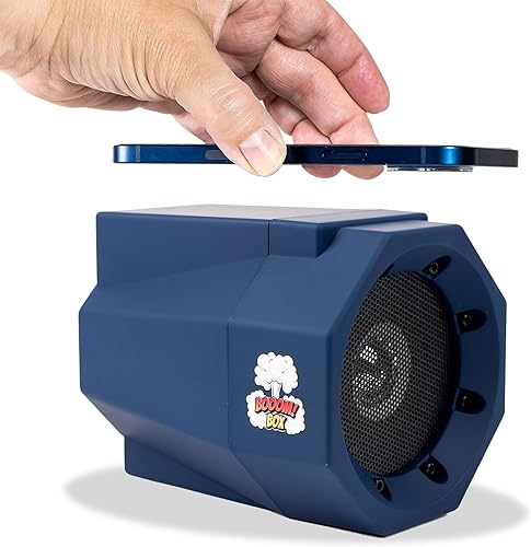 Miniatura 11 de Amplificador de Volumen de Teléfono Potenciador de Sonido - Sin Bluetooth ni Cables, Coloca el Smartphone sobre el Altavoz para Amplificar el Audio,