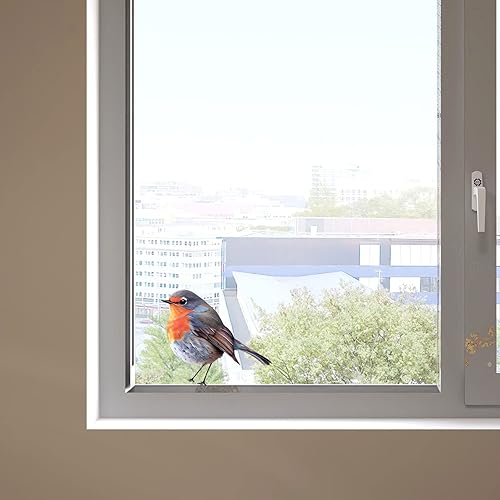 Miniatura 4 de Bird Vinyl Stickers, Robin Sticker, Mirror Stickers, Car Sticker Vinyl Art, Robin Wall Sticker, Nursery Decal, Bird Wall Decal, Christmas Decor,