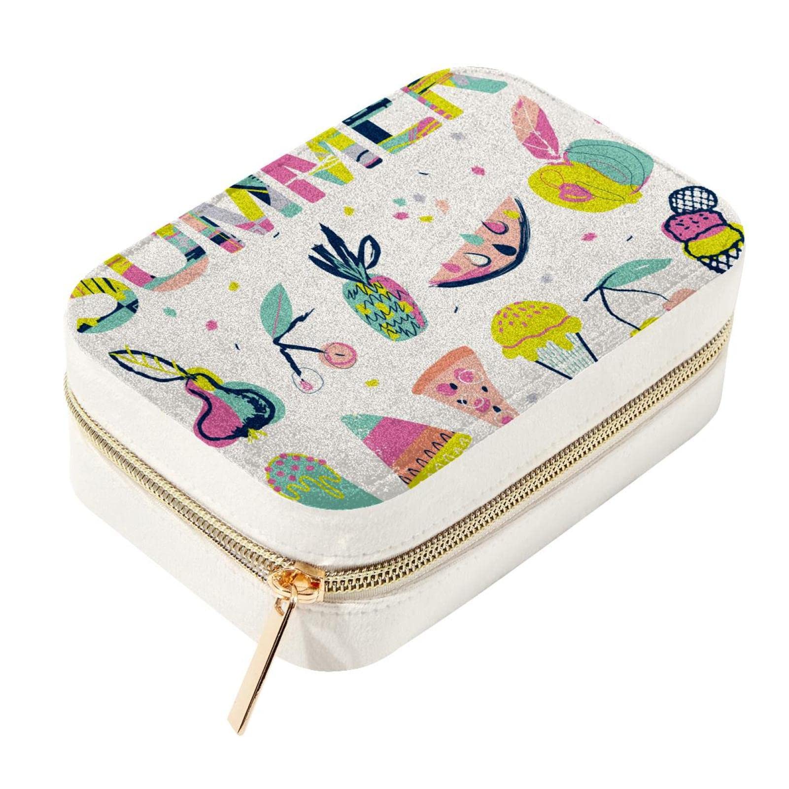 Boîte de rangement en velours pour emporter vos colliers et boucles d'oreilles en voyage