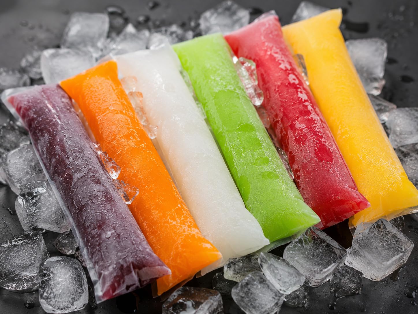 Ice Candy Bars Mango Kalakhtta Orange Gavava pinapal | Low Calorie Frozen Dessert, Ice Popsicles | Summer Refreshing Ice Lollies for Kids & Adults Ice candles. (Mix Flower) (pack of 25 pops)-image-16