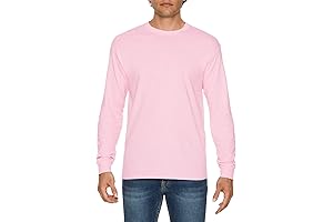 Softest Long-Sleeved Pink T-Shirt for Comfort and Style