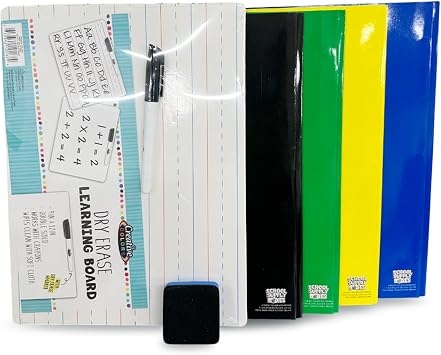 School Supply Boxes | Lapboard Pallet (180 Boxes) | Back to School Essentials Kit for Students & Teachers | Includes Dry Erase Lapboard, Marker, Notebooks, Pencils, More