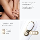 Braun Epilateur Lumiere Pulsee Silk·expert Pro 5 PL5412, Blanc et Or - 8