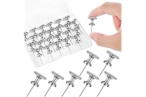 Jumbo Metal Thumb Tacks, 1.14 Inch