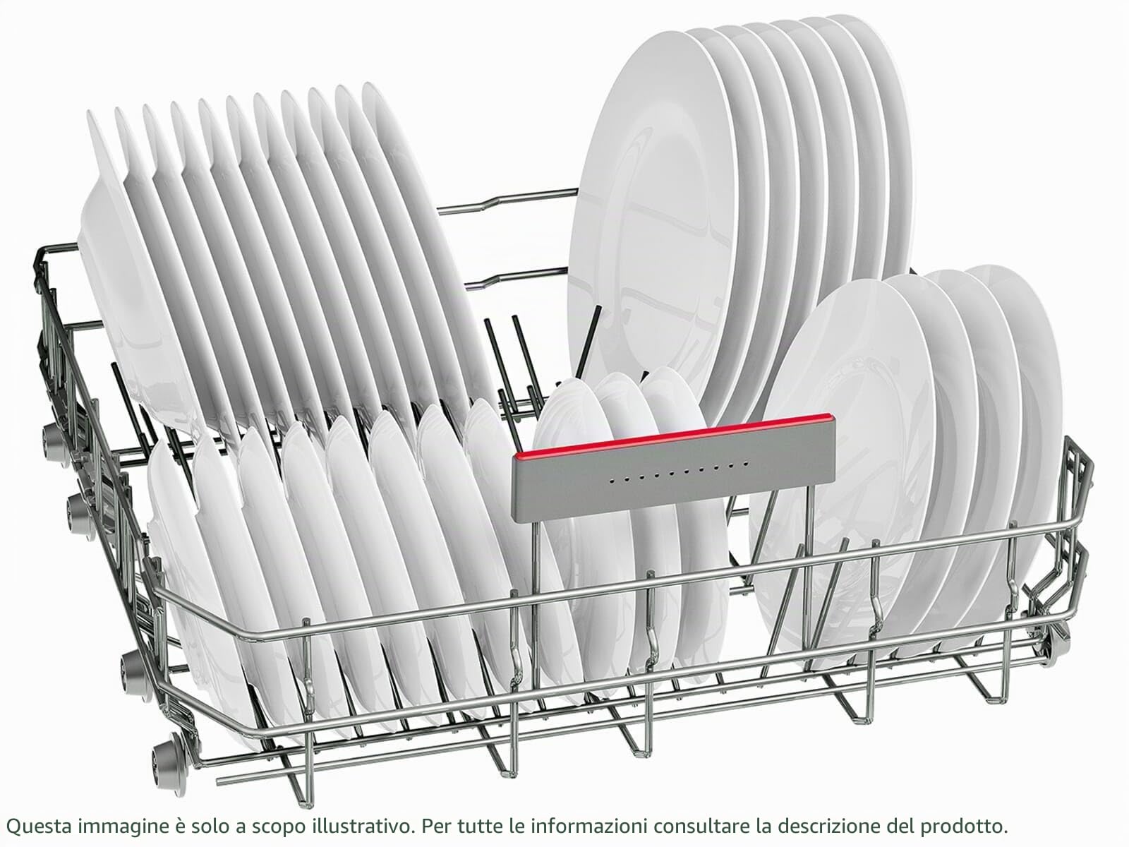 Bosch Serie 4 SMS4EMW06E - Lavastoviglie autoportante, 60 cm, colore: Bianco