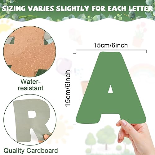 Vista 30 de Qyeahkj Juego de 150 letras grandes de 7 pulgadas y puntuación, color rojo oscuro para aula, para exhibir tablones de anuncios, decoración