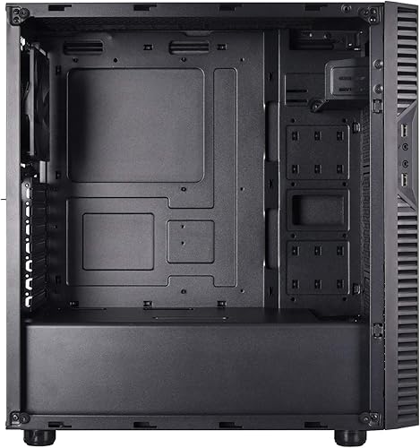 Miniatura 6 de Silverstone Precision Series (PS14B-E) Color negro con vidrio templado ahumado - SSI-CEB, ATX, Micro-ATX, soporta múltiples dispositivos de