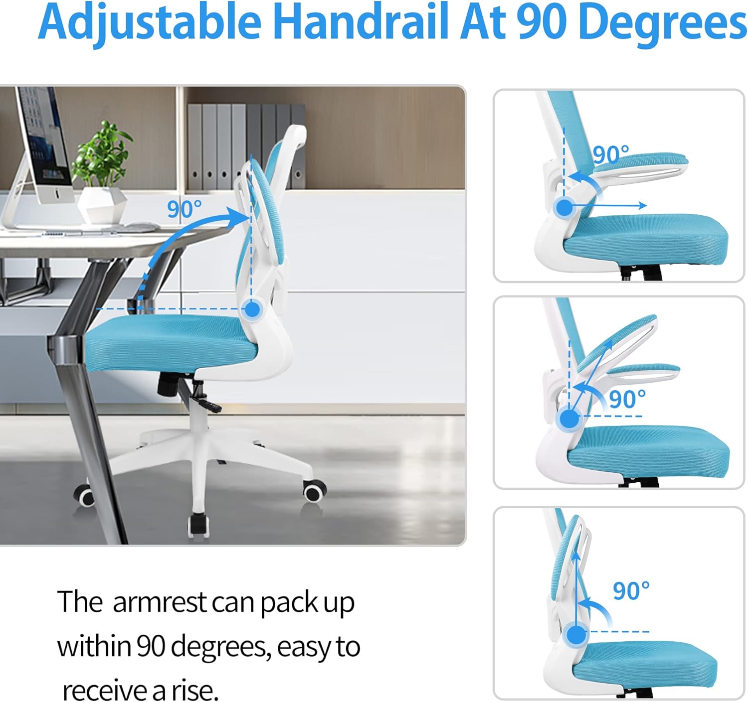 Buy Office Chair, FelixKing Ergonomic Desk Chair with Adjustable Height