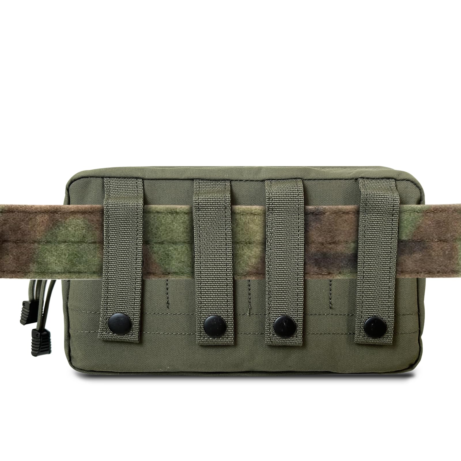 EMERSONGEARS Tactical Molle Admin Pouch 500D Nylon Sub Abdominal Carrying Kit Bag Multi-function Tactical Organize EDC Pouch For Camping Hiking Hunting and Travelling (Ranger Green) - Image 4