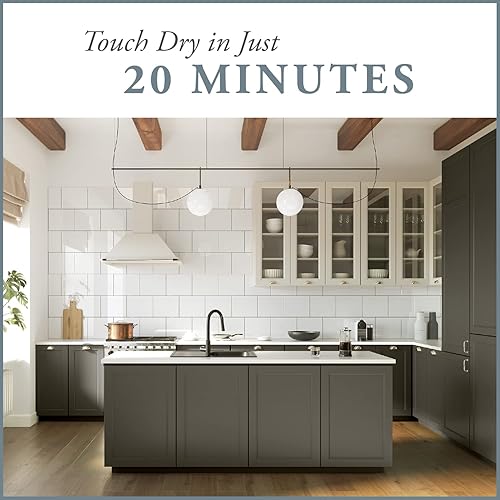 Miniatura 3 de AMY HOWARD AT HOME Pintura de un solo paso a base de tiza para muebles, gabinetes, decoración, acabado y más, sin pelar, lijar o imprimar, base