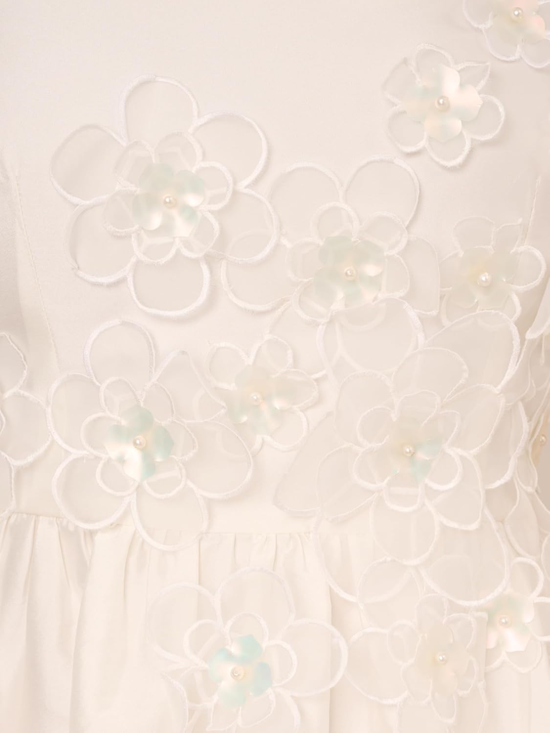 Adrianna Papell Womens Bead Taffeta Bubble Dress - Image 3