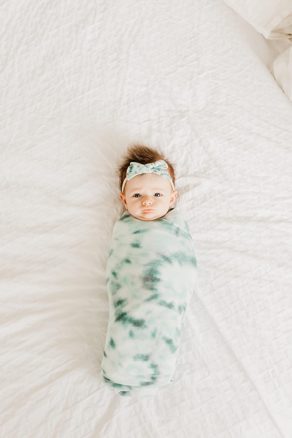 Copper Pearl Large Premium Knit Baby Swaddle Receiving Blanket Bahama