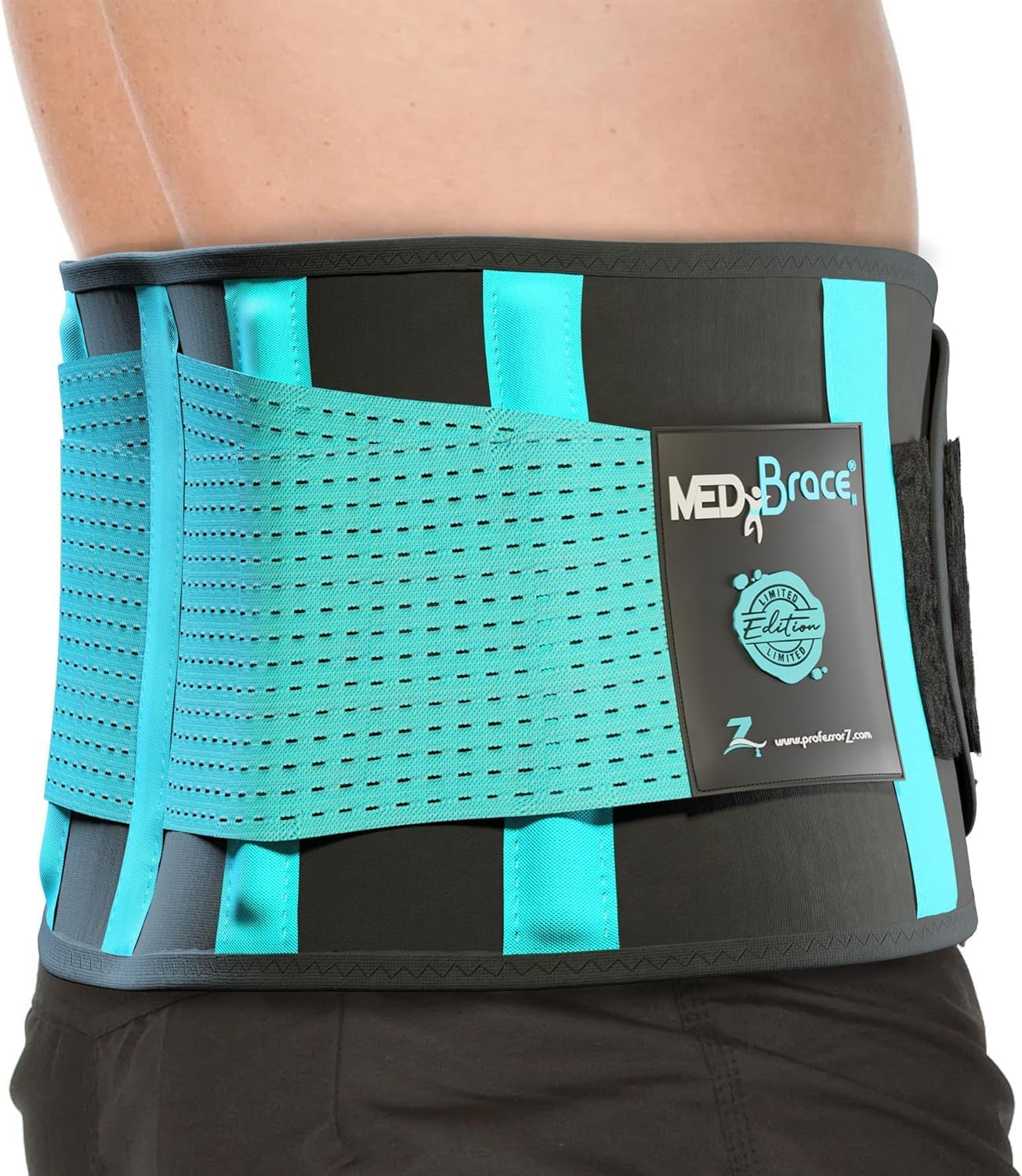 MEDiBrace Back Support Belt Limited Edition Men and Womenโs Lower Lumbar Brace for Sciatica Pain Relief