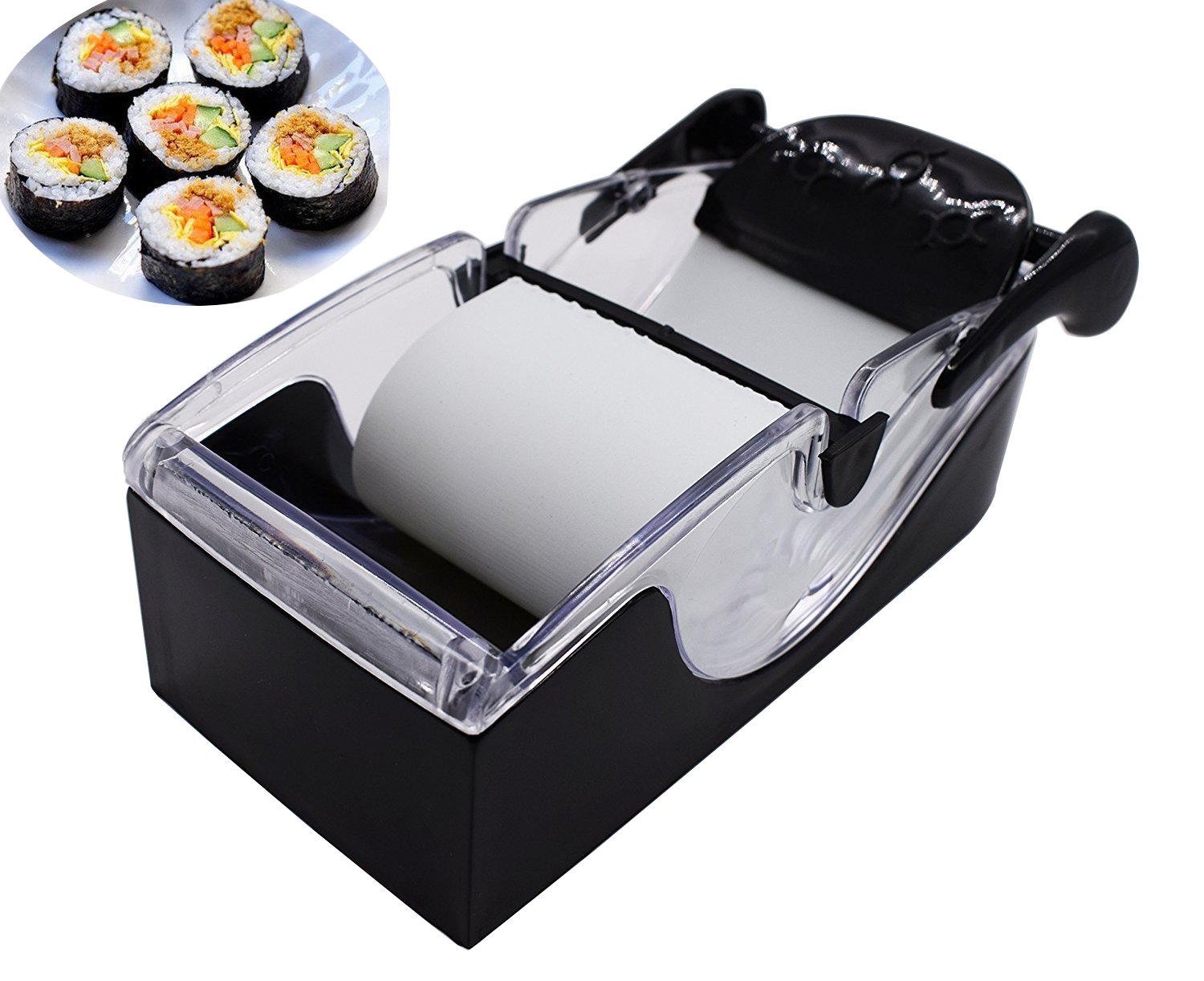 Sushi Maker Roller, KOOTIPS Sushi Maker Equipment Perfect Roll Sushi Machine DIY Easy Kitchen Magic Gadget