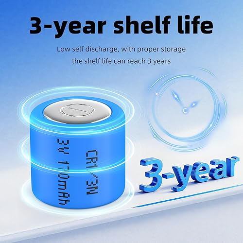 Miniatura 10 de PKCELL Batería CR2 de 32 unidades CR2 3V batería de litio para buscador de rango de golf, linterna y más