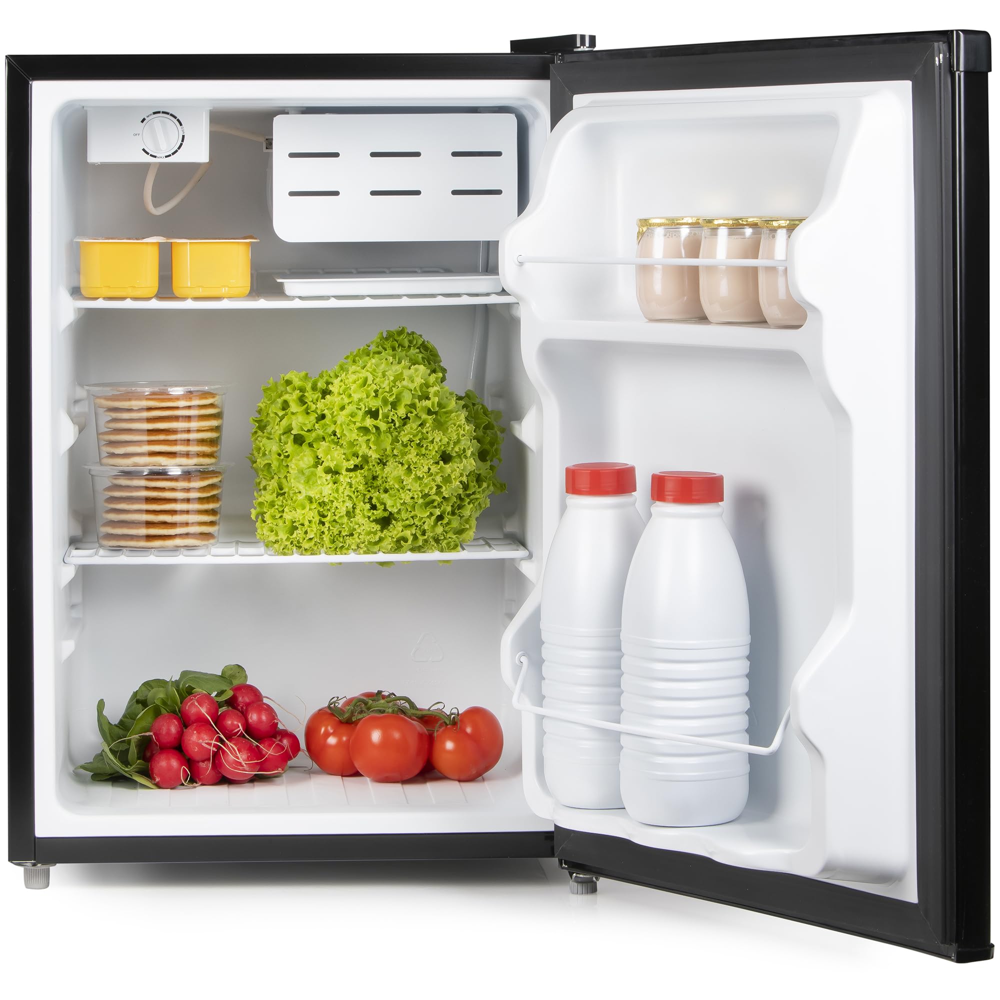 PRIMO PR155FR Réfrigérateur Table Top - 66L - E - Autonome - Noir