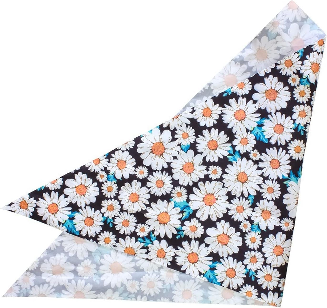 Dog Harness Leash Set Adjustable Collar for Daily Dogs Outdoor Walking Running Training Pet Vest Harness & Leash& Bag,Harness Set for Small Medium & Large Dogs (Large,Daisy)