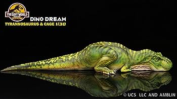 Amazon | DINO DREAM 1/30 スケール ティラノサウルス ケージに