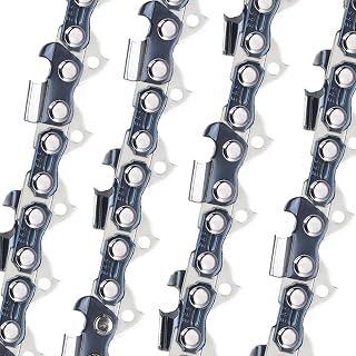 4 Pack 20 Inch Chainsaw Chain .325" Pitch .063" Gauge 81 Drive Links