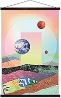 Vista 8 de Trends International Abstract Space Wall Poster with Magnetic Frame