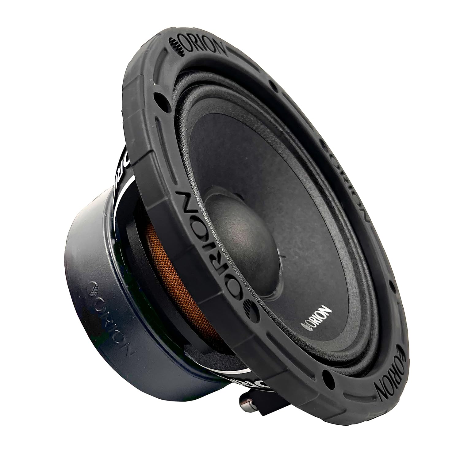 Orion XTR XTX658DC Altavoces de tapa antipolvo de rango medio de 6.5 pulgadas, potencia máxima de 1400 W, 350 W RMS, 8 ohmios, bobina de voz de 1.5 pulgadas, estéreo de audio profesional para coche