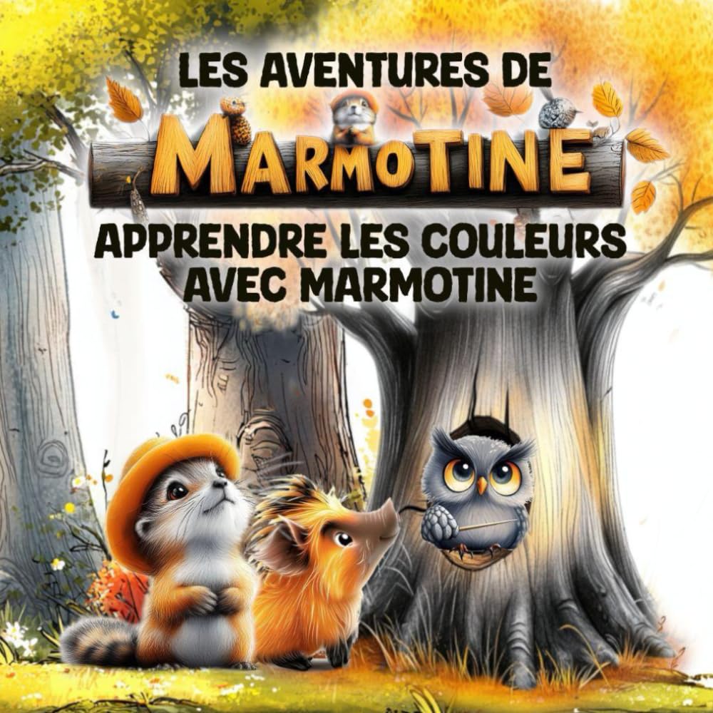 Les Aventures de MARMOTINE: Apprendre les couleurs avec MARMOTINE
