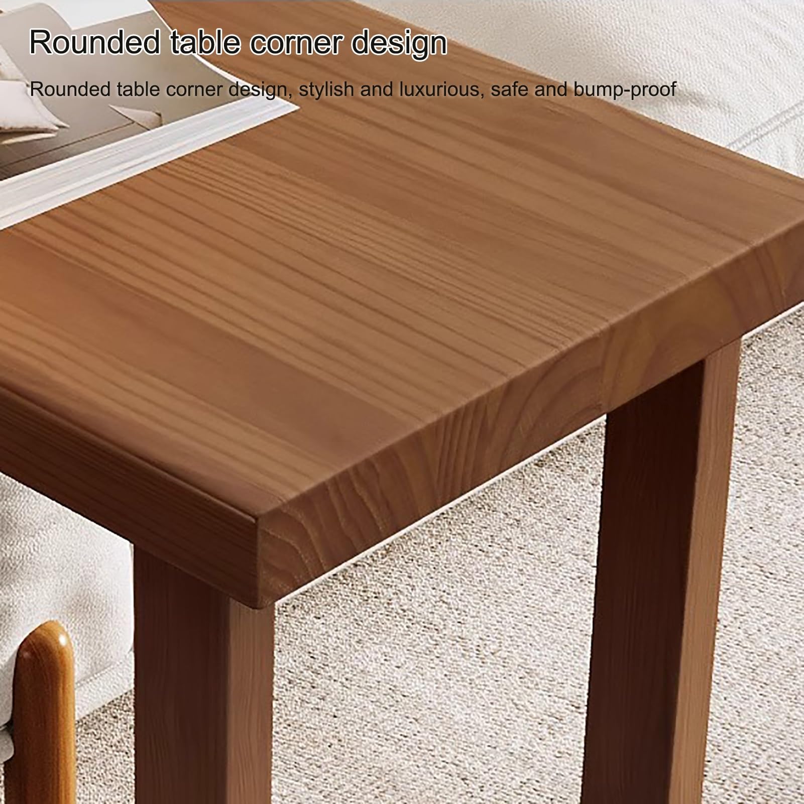 Juego de mesa de bar de estilo moderno, mesa alta de madera maciza, juego de mesa y sillas de comedor, para cocina, sala de estar, sala de fiestas, espacios pequeños, pub, fácil montaje (120 * 40 *