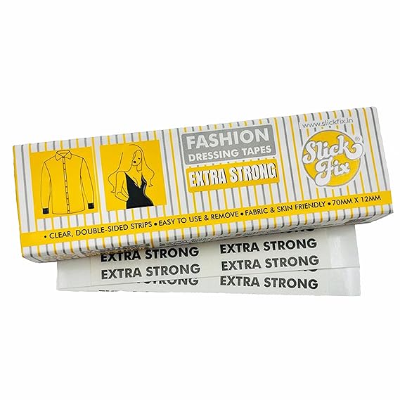 SlickFix Extra Strong Fashion Dressing Tape/Invisible Doublesided Body