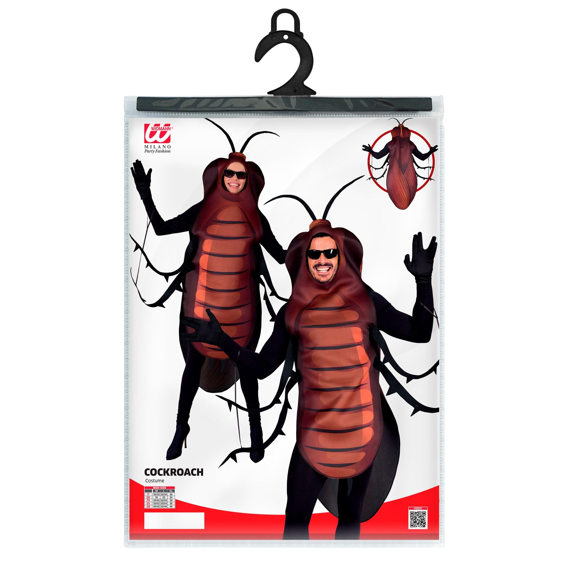 W WIDMANN MILANO Party Fashion - Costume de cafard