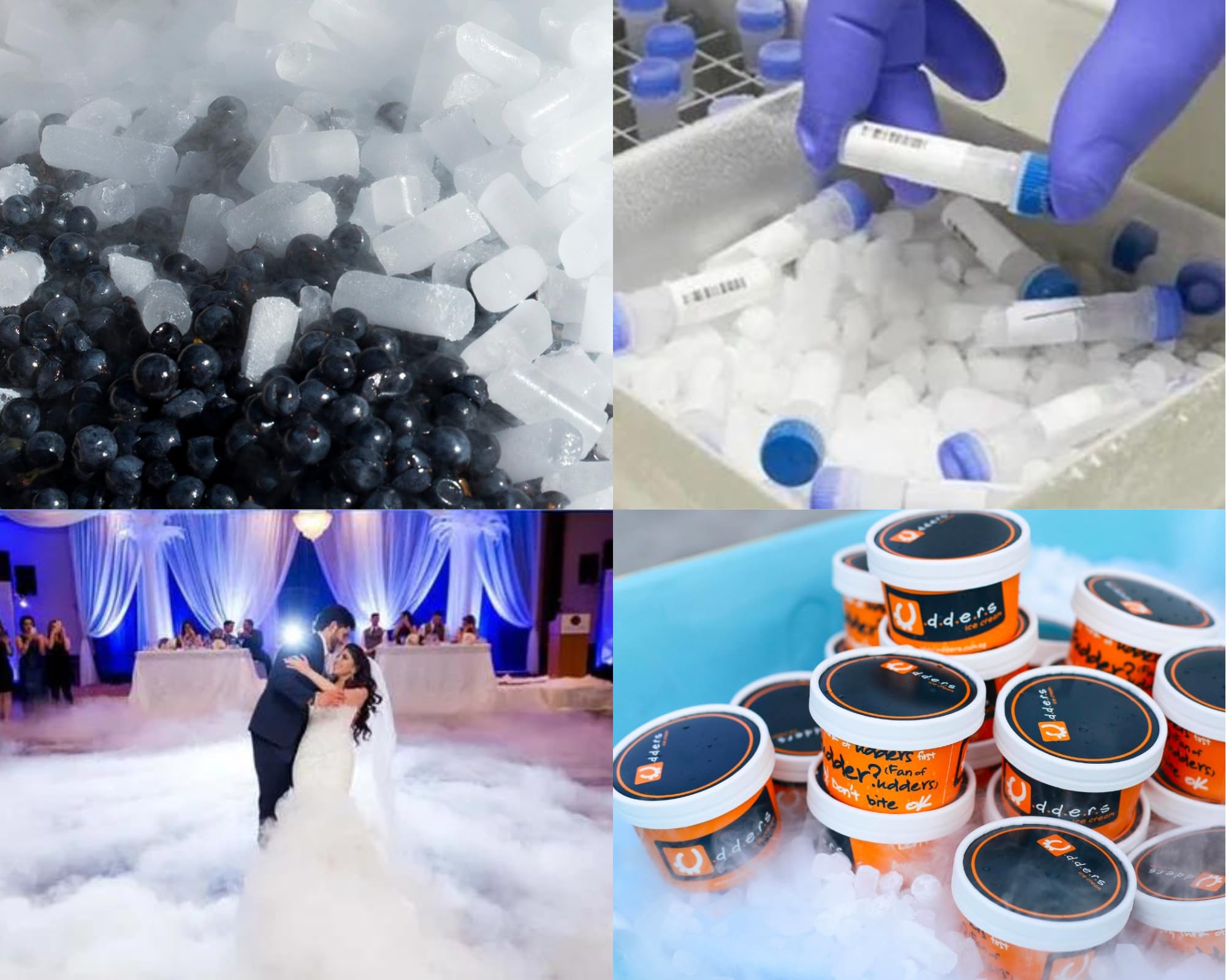 Hielo Seco | Desde 5KG hasta 30KG | Nevera Poliestileno Expandido | Especial para Coctelería, Restauración, Espectáculos, Transporte de Productos Congelados y Laboratorio (10 Kg) — view 6