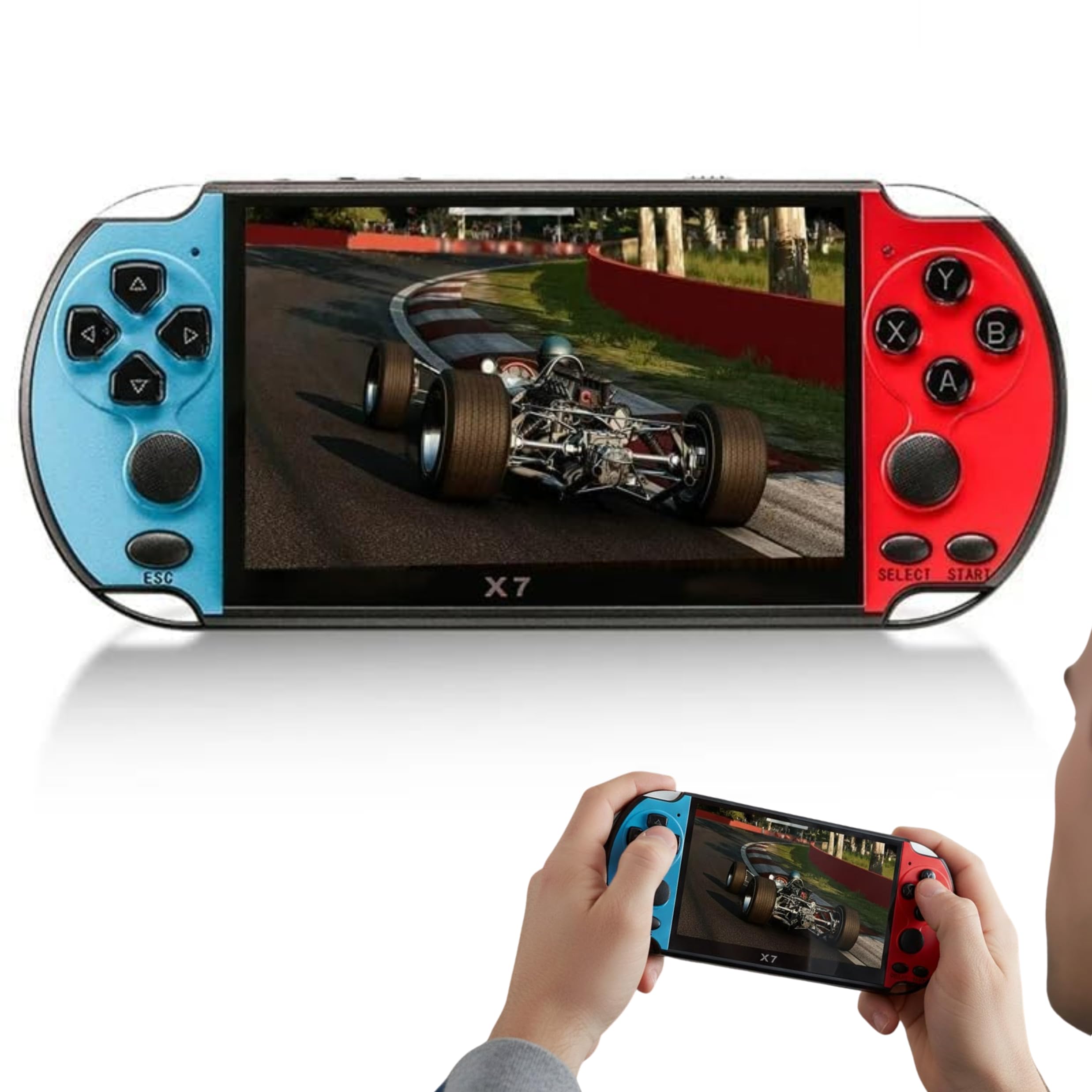 Drumstone Original 2026 Latest Model X7 Portable Handheld Game