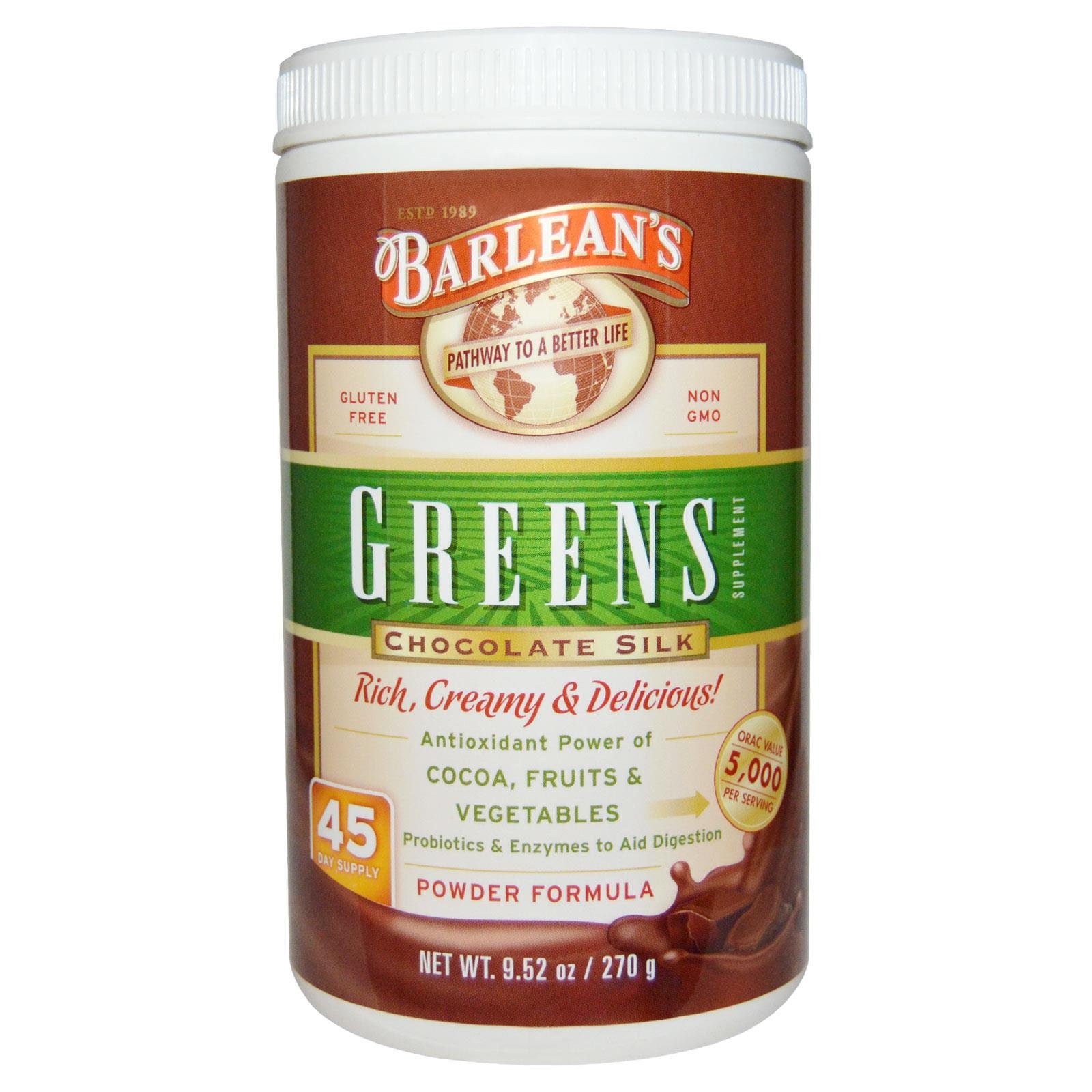 Barlean's - Cioccolata ai verdi Silk - 9.52 Once