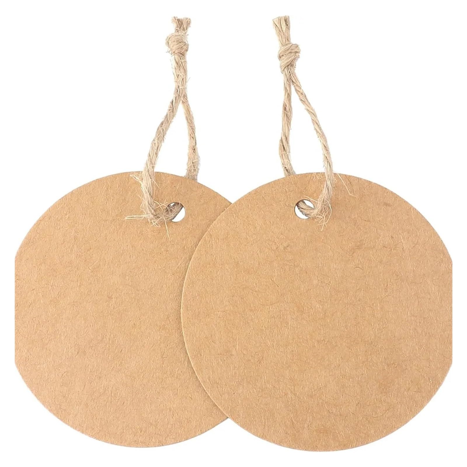 Preisschilder mit Schnur, 300 Stück, Kraftpapier, Geschenkanhänger, Etiketten, DIY, Hochzeit, Party, Gastgeschenk, Kerzenverpackung, zum Aufhängen von Waren, Markierungsanhänger