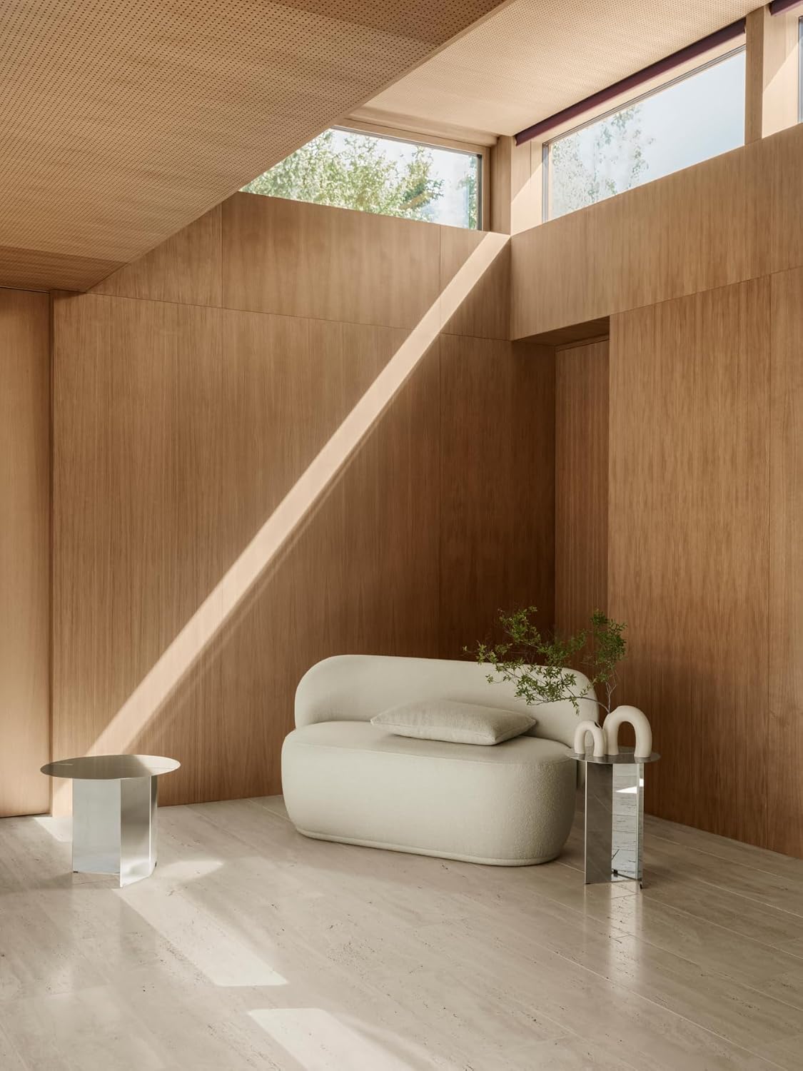 blomus KAGETSU Ceramic Vase - Moonbeam (Cream) - Small