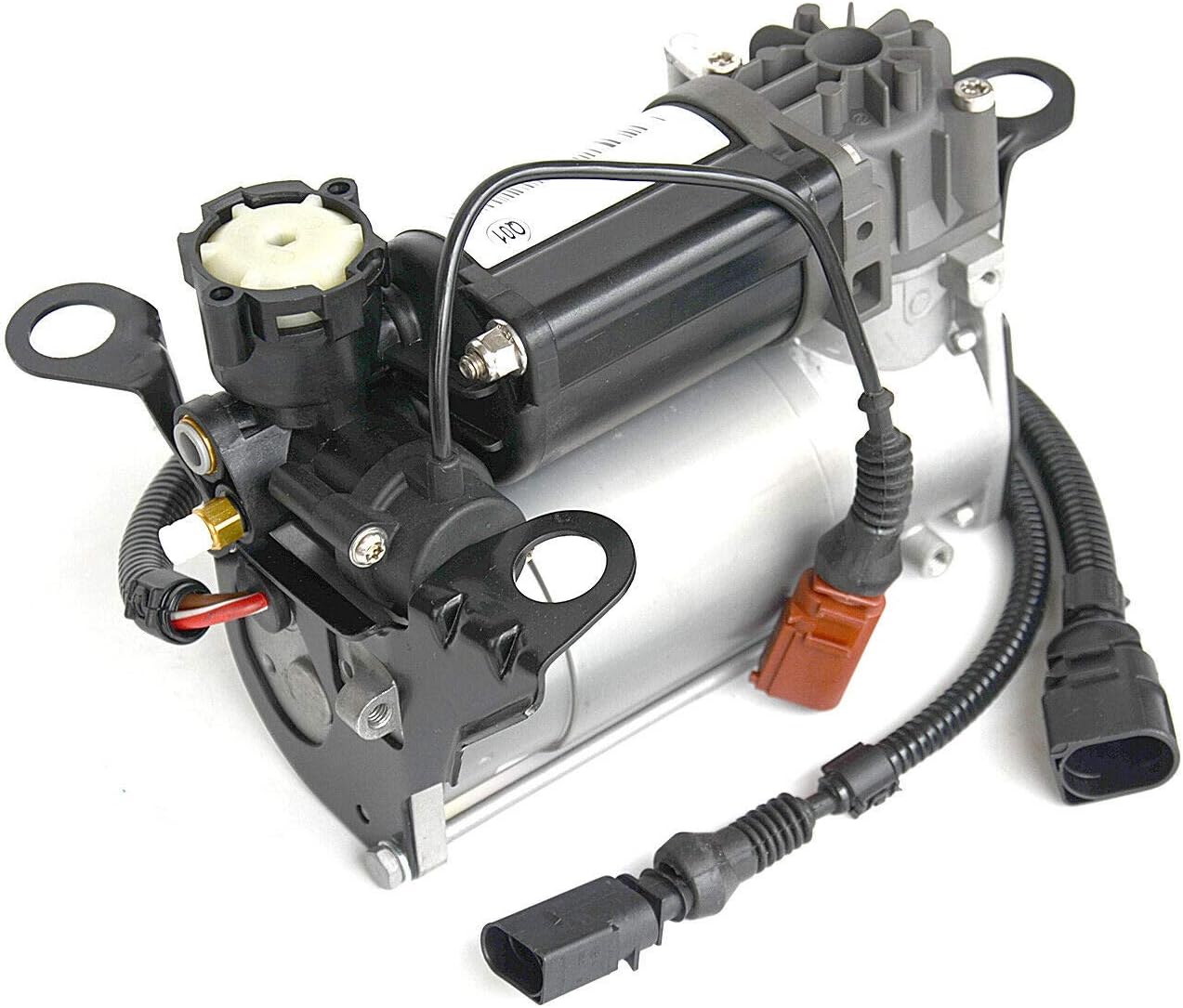 Air Suspension Compressor 4E0616007A E C fits Diesel Engine or 10/12 cylinders Gas Engine For Audi A8 S8 Quattro (D3 4E), 2004-2010, 4154033090, 4154031200,4E0616005E G