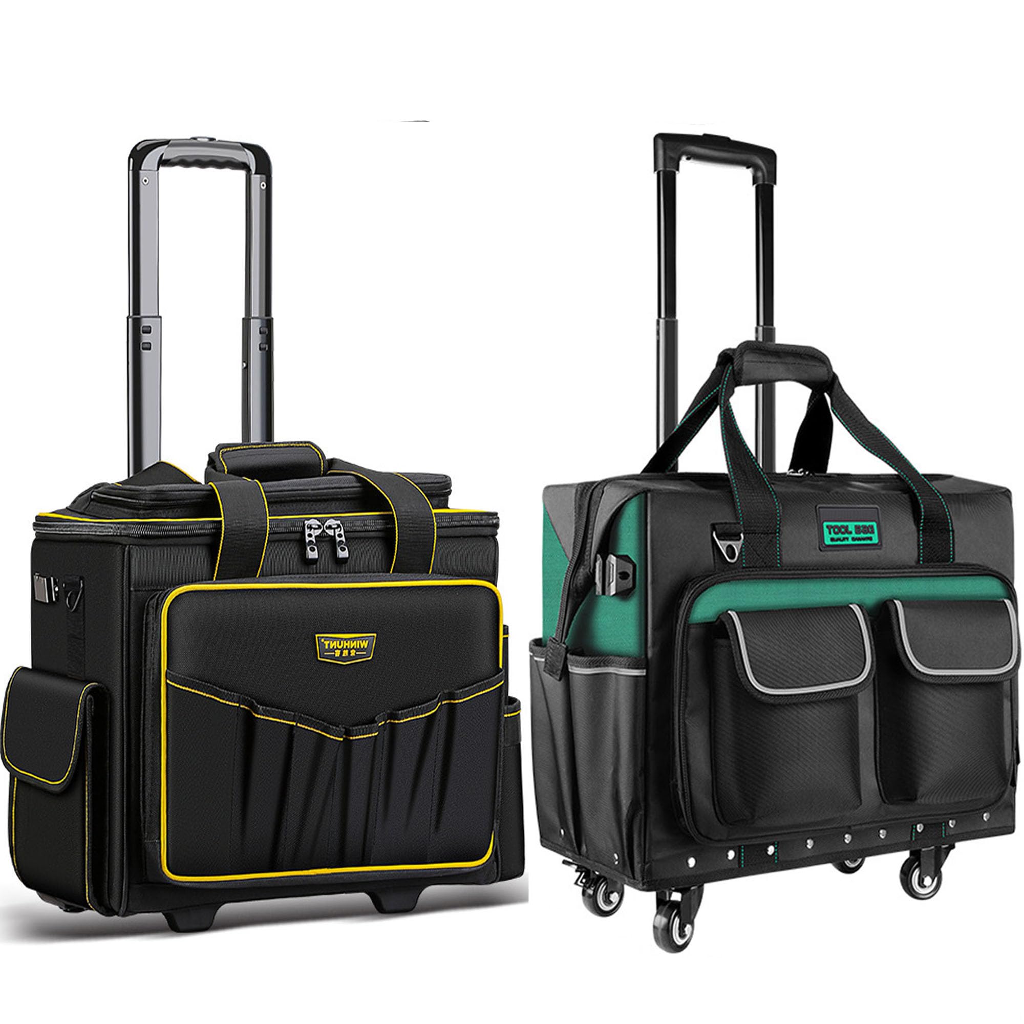 Large Rolling Tool Bag with Wheels