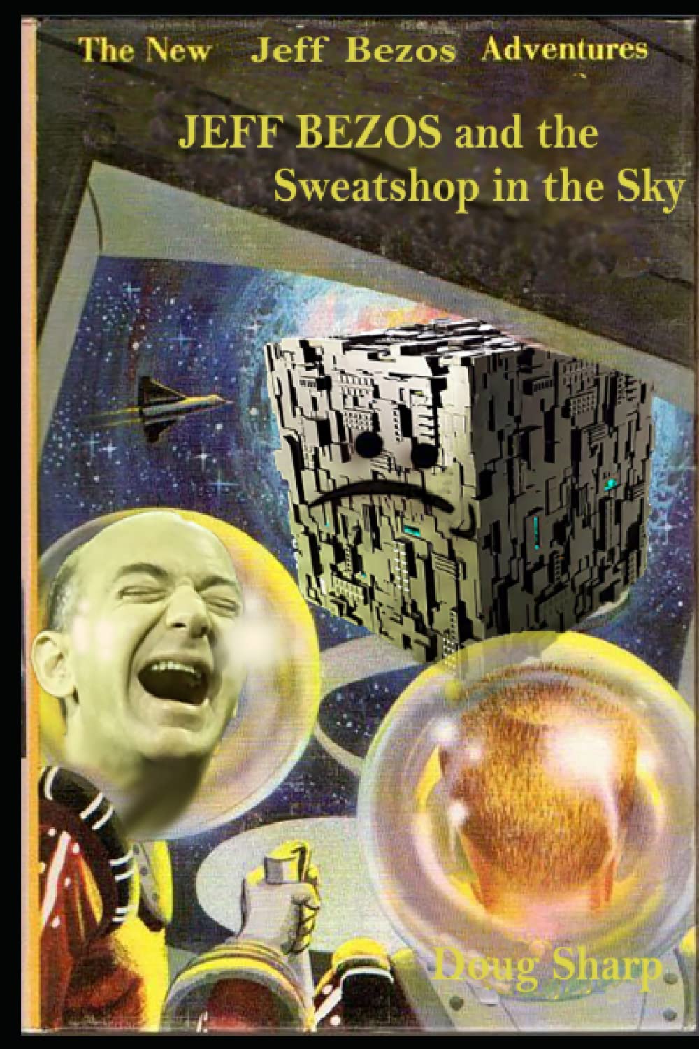 Cover of Jeff Bezos and the Sweatshop in the Sky