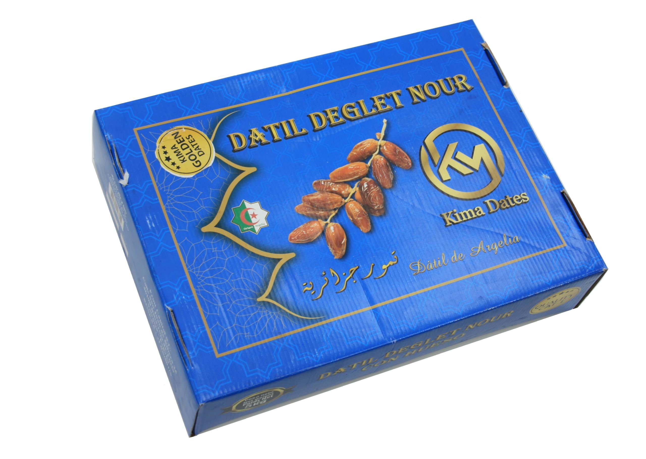 Mercado del Paraíso ➤ Dátiles Deglet Nour Golden 5Kg ➤ Dátiles en rama, dátiles naturales, con hueso
