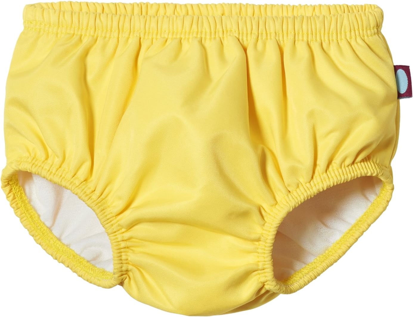City ThreadsMade in USA Baby Girls and Boys Swim Diaper Cover Reusable Leakproof for Swimming Pool Lessons Beach, Yellow, 2T