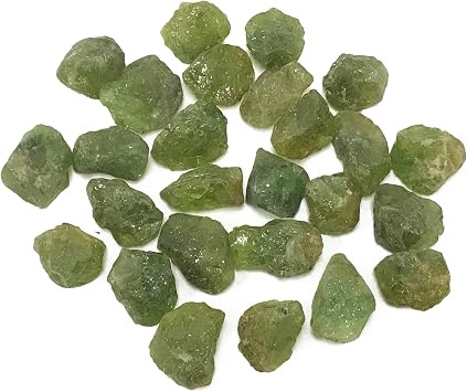 Natural Raw Rough Green Garnet Crystal Gemstone 3 to 4 gram