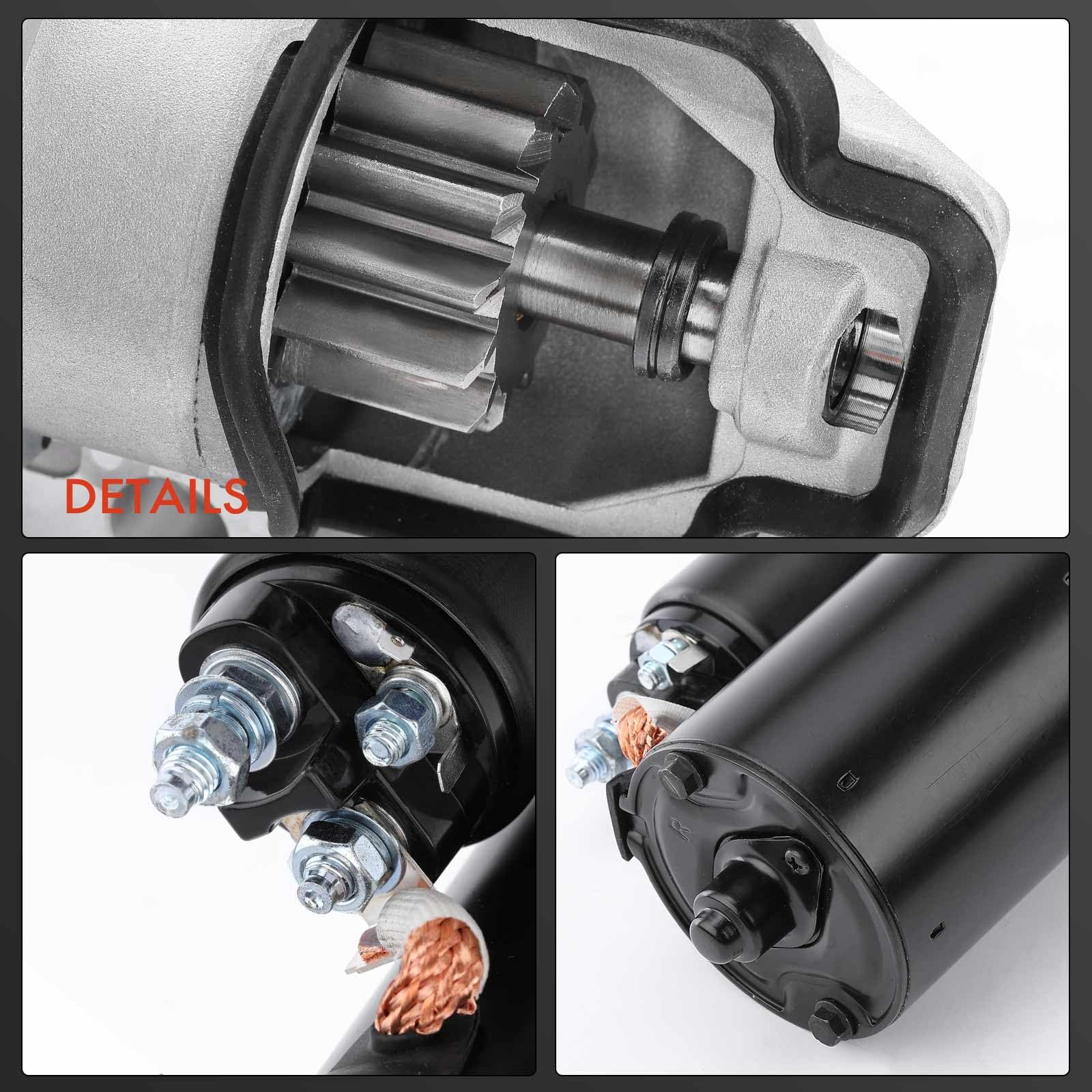 Frankberg Motor de arranque diésel 2 KW 12 V 1745176 1740948 | 12 Zähnezahlahl; Compatible con: Autobús de tránsito V363 FAD FBD, Caja de puente, Caja de tránsito FA, Autobús Jumper