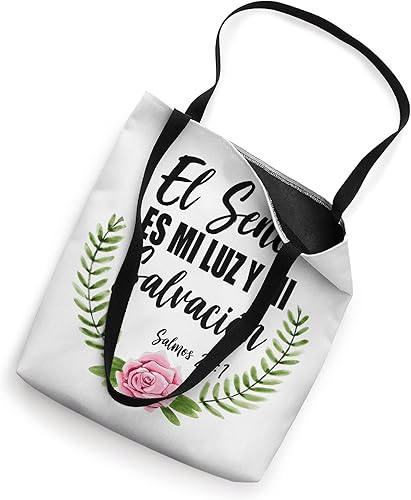 Miniatura 2 de El Señor Es Mi Luz Española Biblia Cristiana Biblia Cristiana Bolso Tote