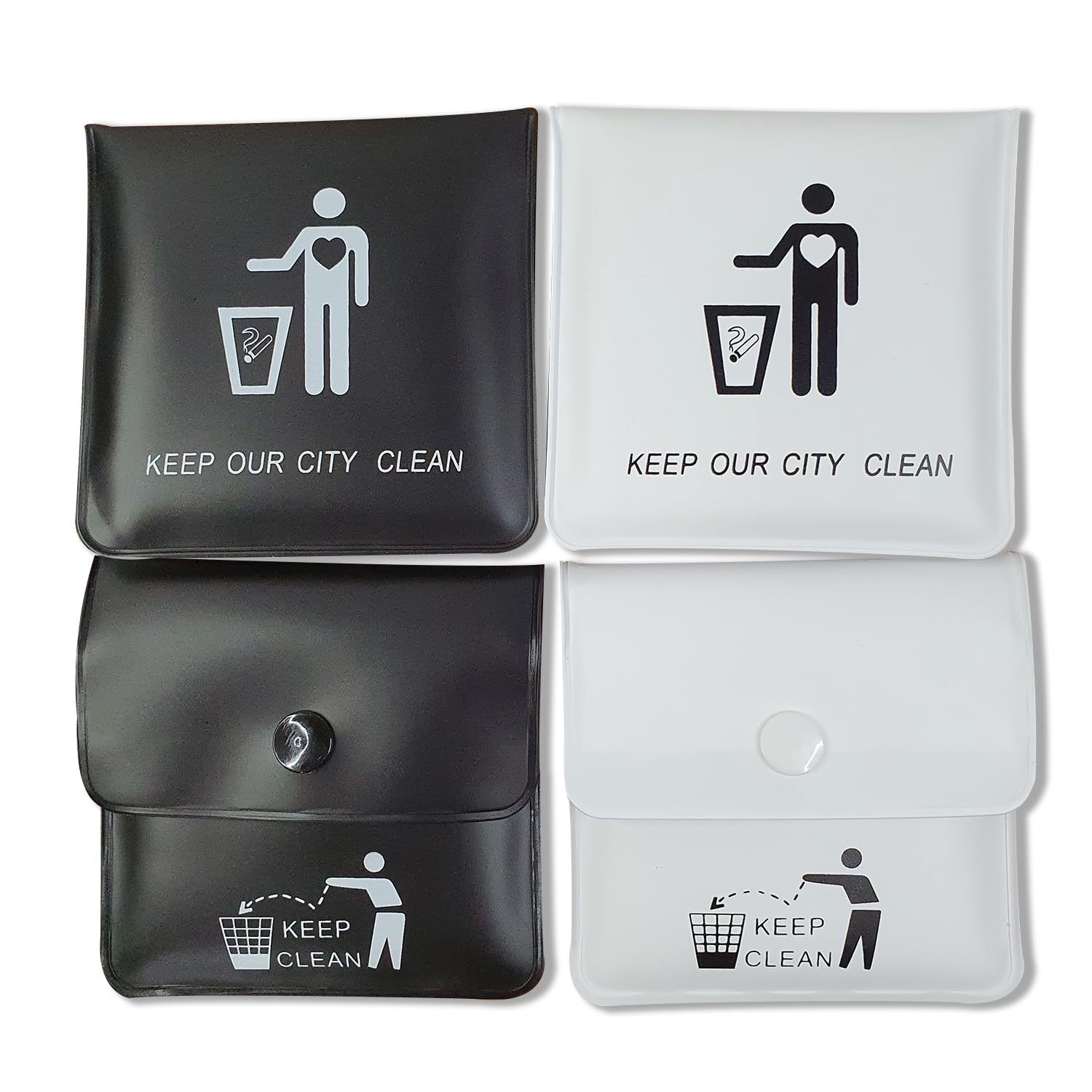 Amazon.com: Jeuristic Ashtrays for Cigarettes Pocket Ashtray Pouch