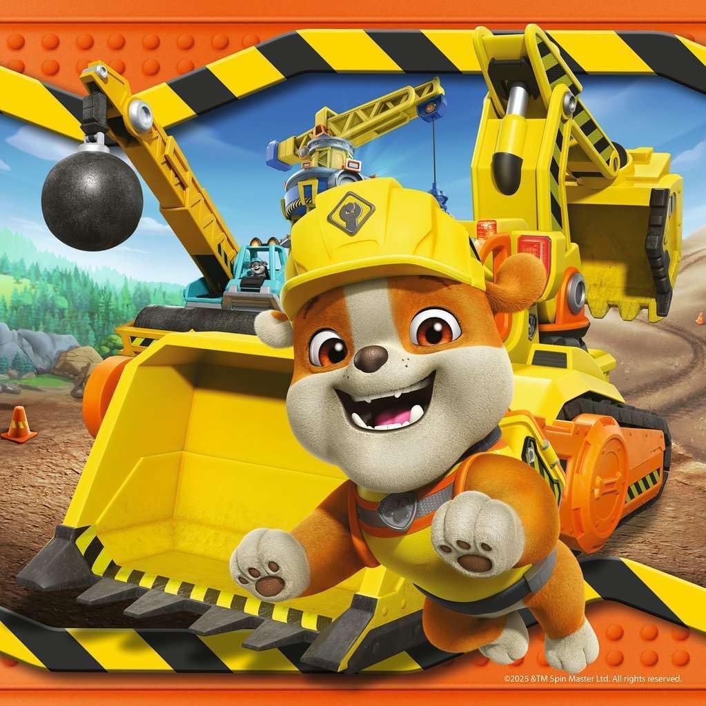 Ravensburger Kinderpuzzle - 12004168 Rubble & Crew - Puzzle for Kinder ab 5 Jahren, mit 3x49 Teilen