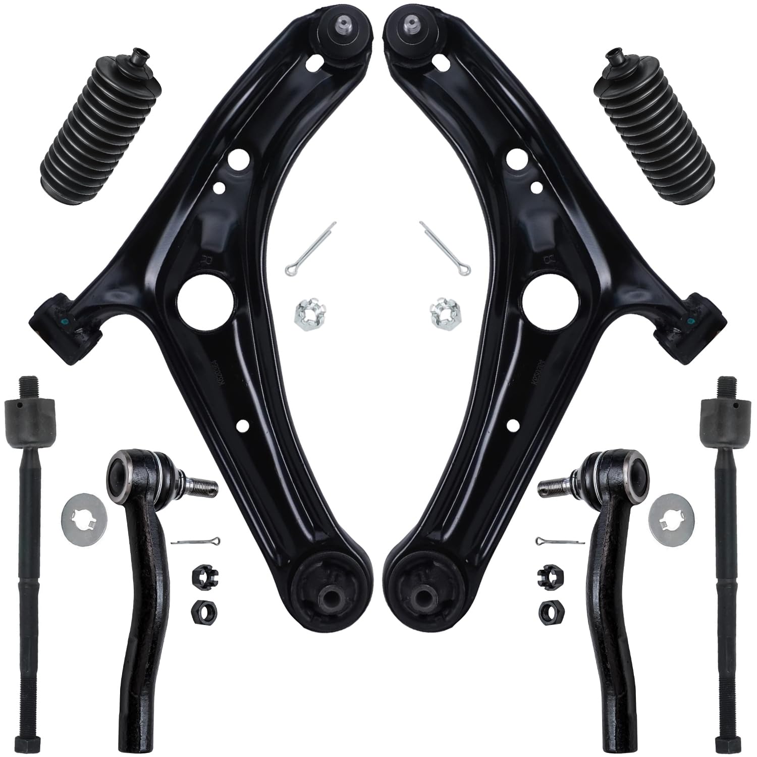 Detroit Axle - 8pc Front End Kit for 2000 2001 2002 2003 2004 2005