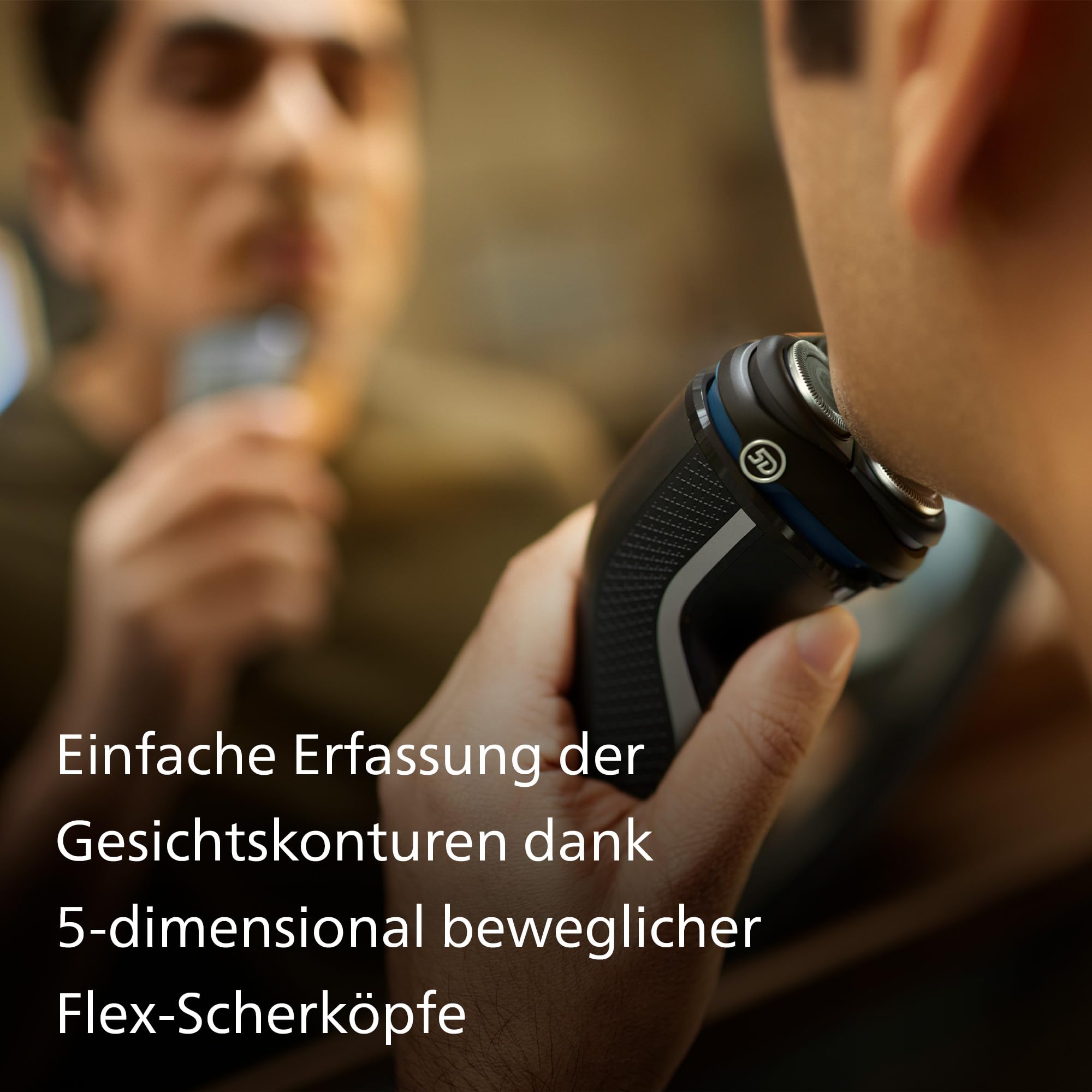 Philips Series 3000 Rasierer S3241/12 – Elektrischer Nass- und Trockenrasierer für Herren, Schwarz, SkinProtect, Bartschneider, Reisetasche, kabellos
