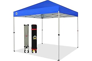 CROWN SHADES 8x8 Pop Up Canopy: Instant Outdoor Shelter for All Occasions
