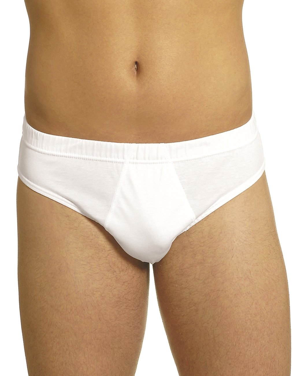 6 SLIP UOMO AXIOM 099 IN PURO COTONE FILO DI SCOZIA (5, Bianco)