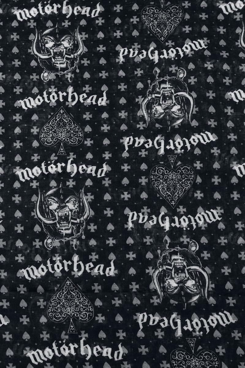 Motörhead Logo Unisex Pañuelo Negro